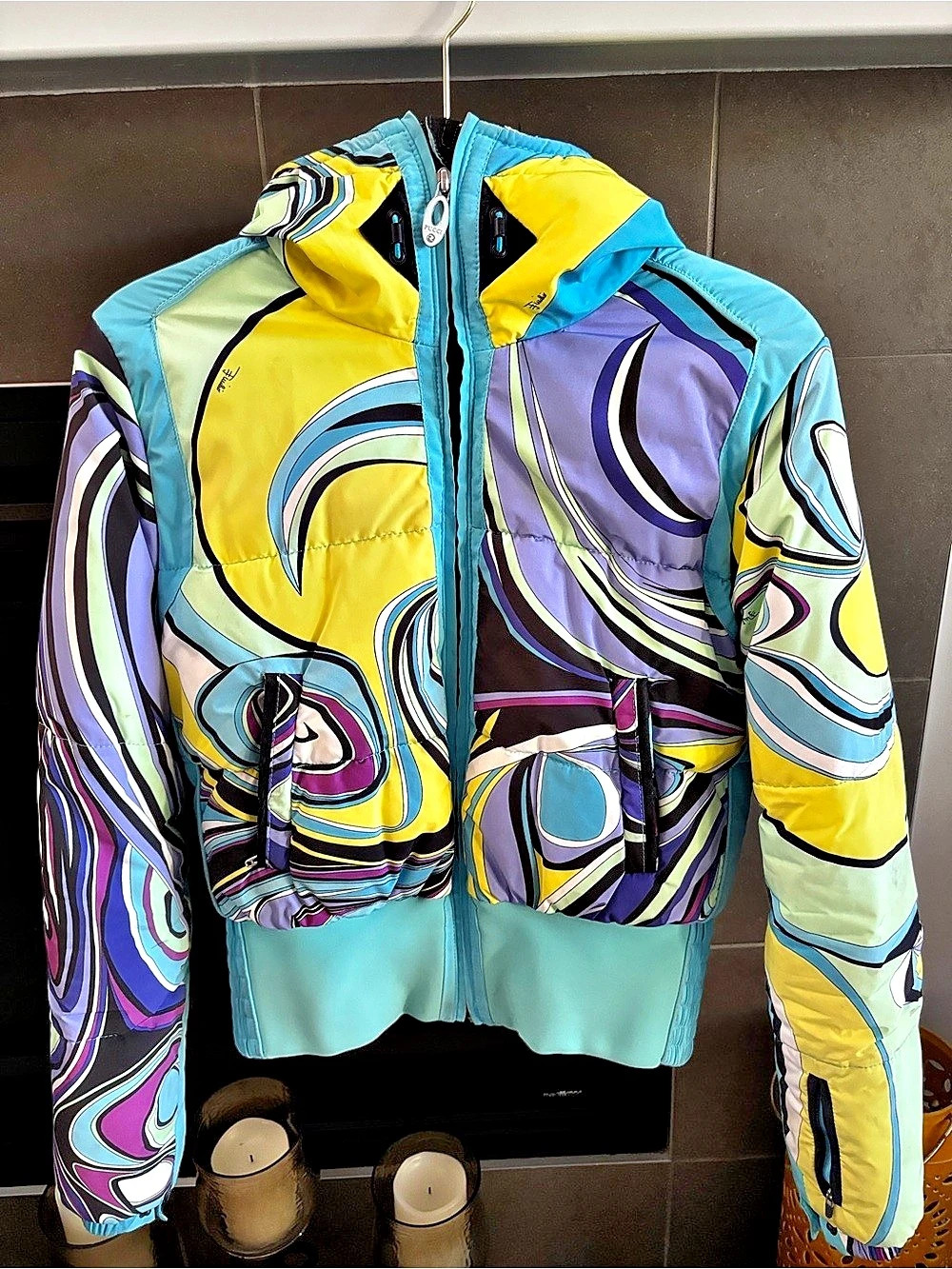 Emilio Pucci x Rossignol "Kaylash" Ski Jacket, Women's M, Vintage Y2K